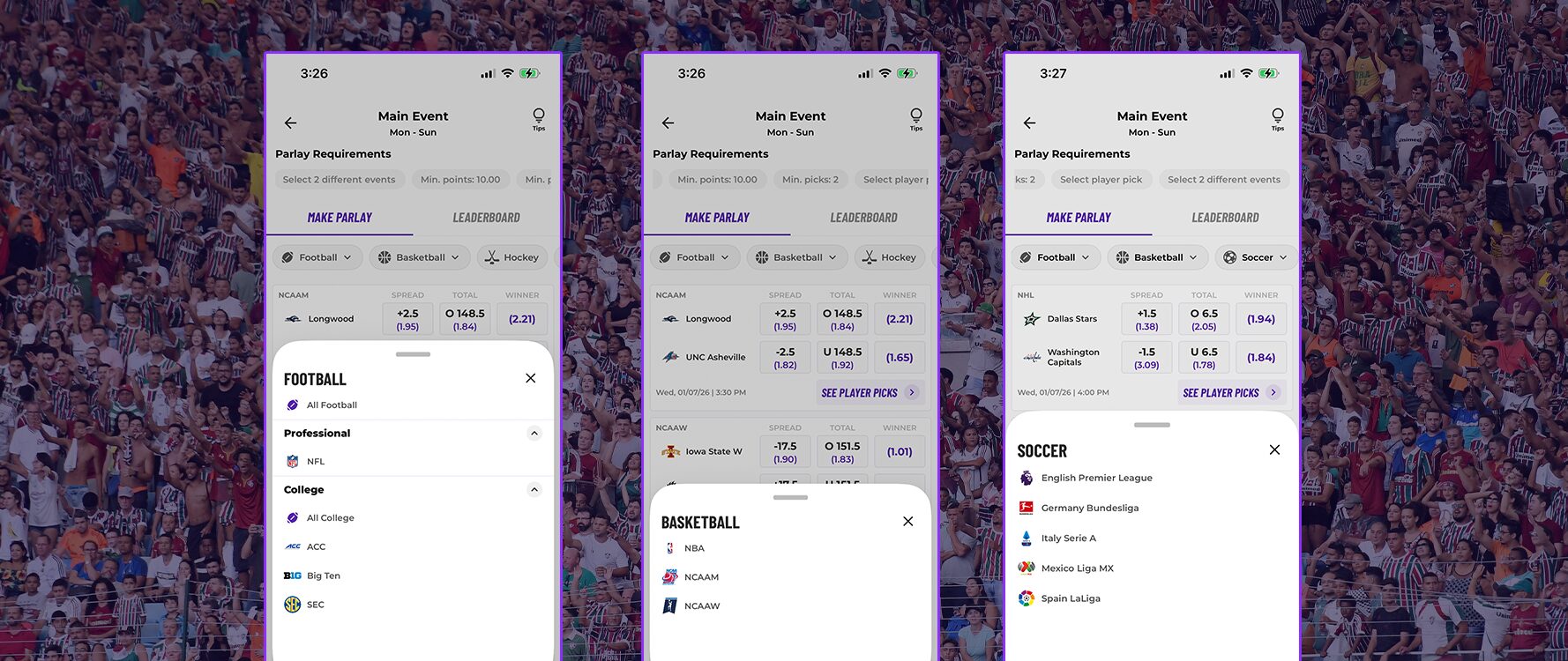 The Great Parlay Debate: Does One Sport Reign Supreme