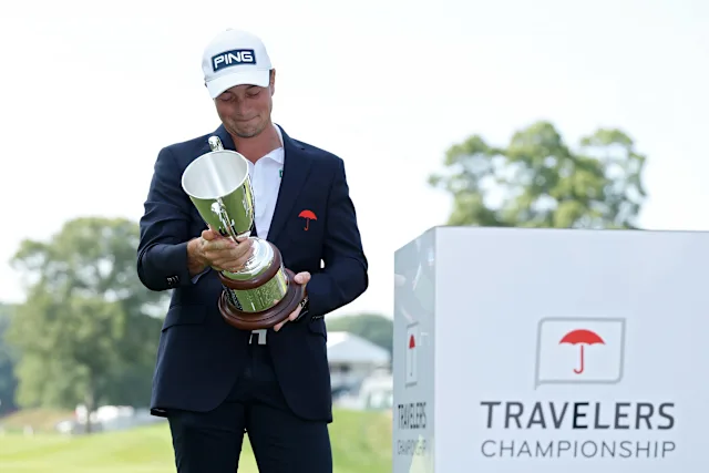 Travelers Championship 2026 Recap: Viktor Hovland’s 40-to-1 Win Is the Argument for Longshots in DFS